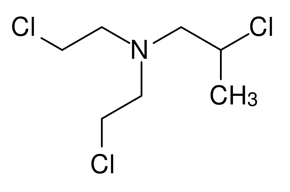 2-Хлорпропил-бис-(β-хлорэтил)-амина гидрохлорид_6001ae3a7d60b.png