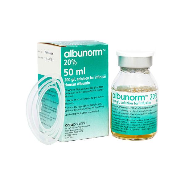 Альбунорм 20% 200 г/л 50 мл №1 раствор для инфузий в картонной коробке_600819aee1182.jpeg