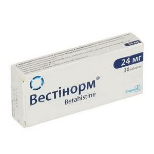 Вестинорм 24 мг №30 таблетки_6005dc6759fa5.jpeg