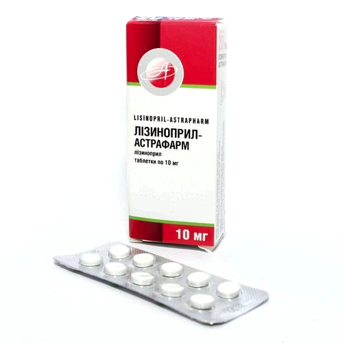 Лизиноприл-Астрафарм 10 мг N30 таблетки_60061c4d666db.png