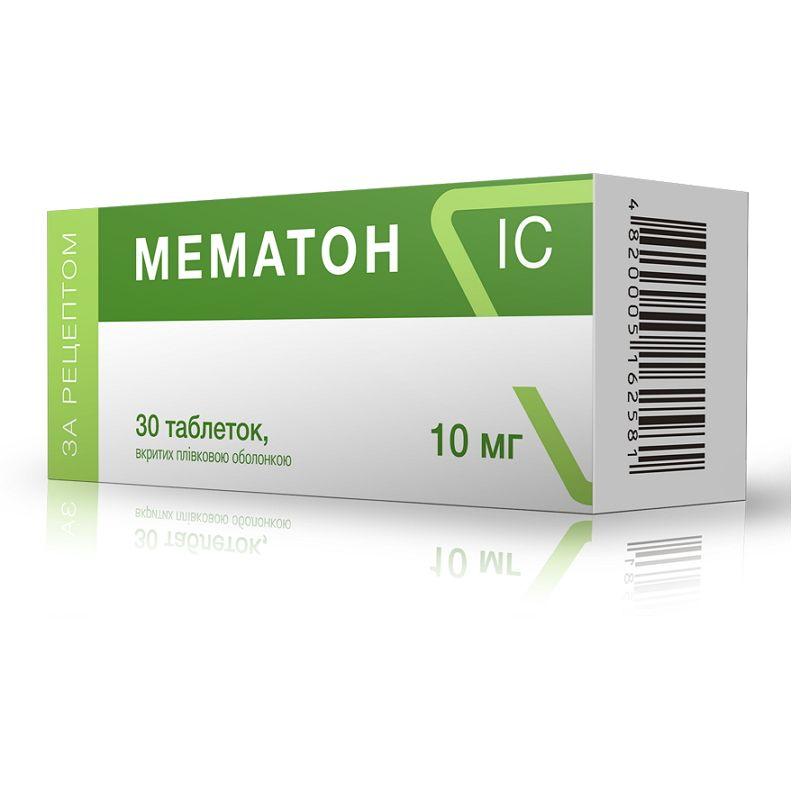 Мематон IC 10 мг №30 таблетки_6005e3a7de622.jpeg