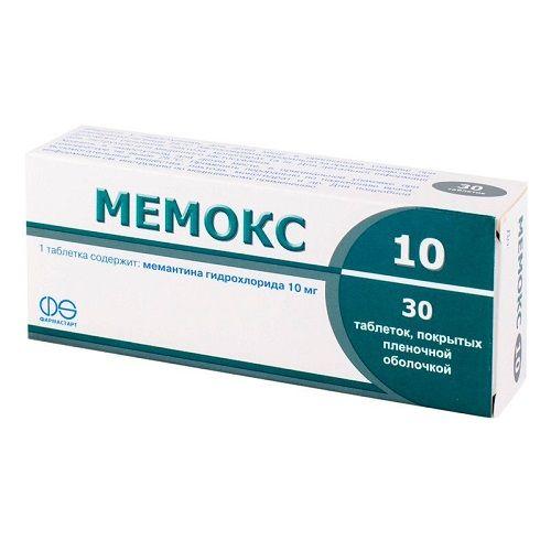 Мемокс 10 мг №30 таблетки_6005dbe731891.jpeg