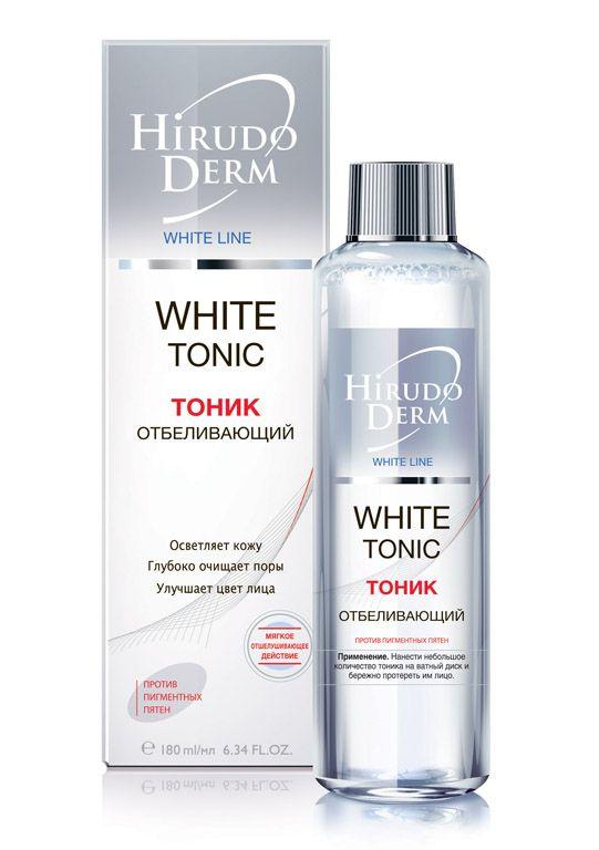 Hirudo Derm, WHITE TONIC отбеливающий тоник из серии White Line 180 мл_60057eac8d8a3.jpeg